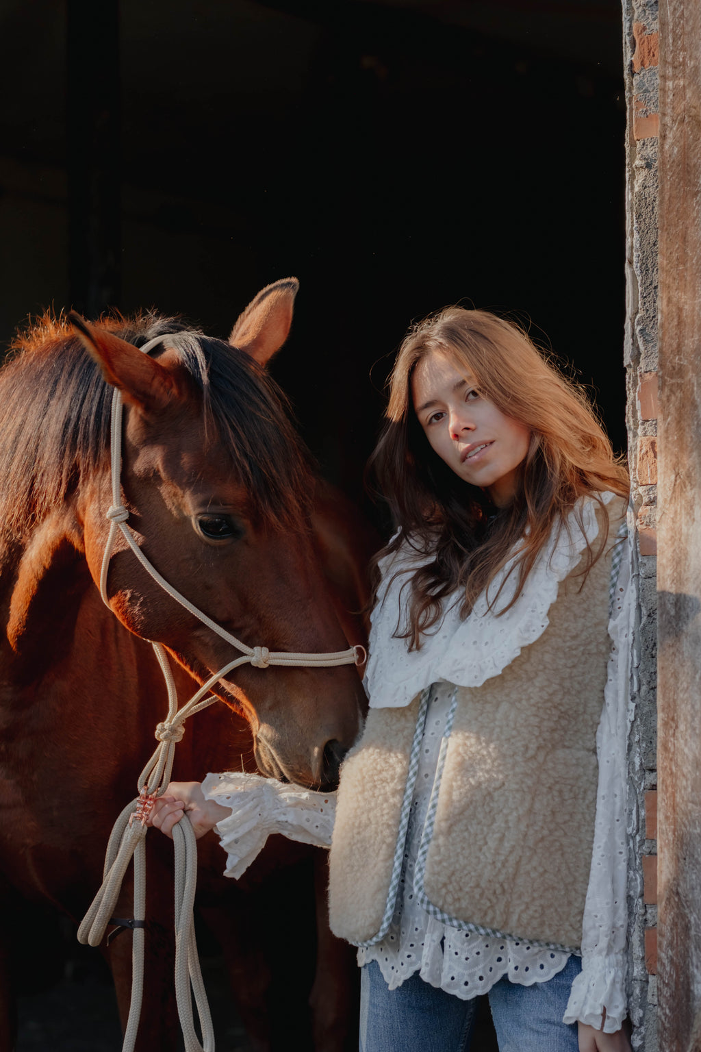 Dwustronna kamizelka RANCH szałwia