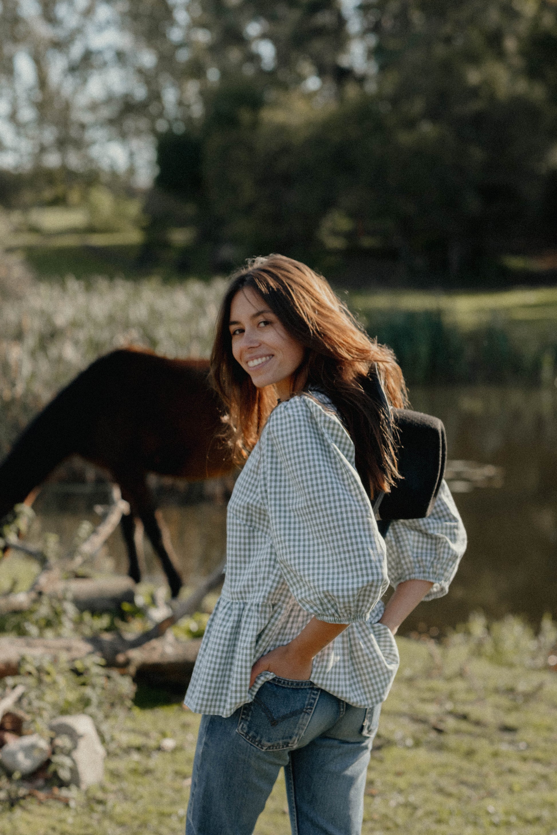 Koszula BALBI Szałwia