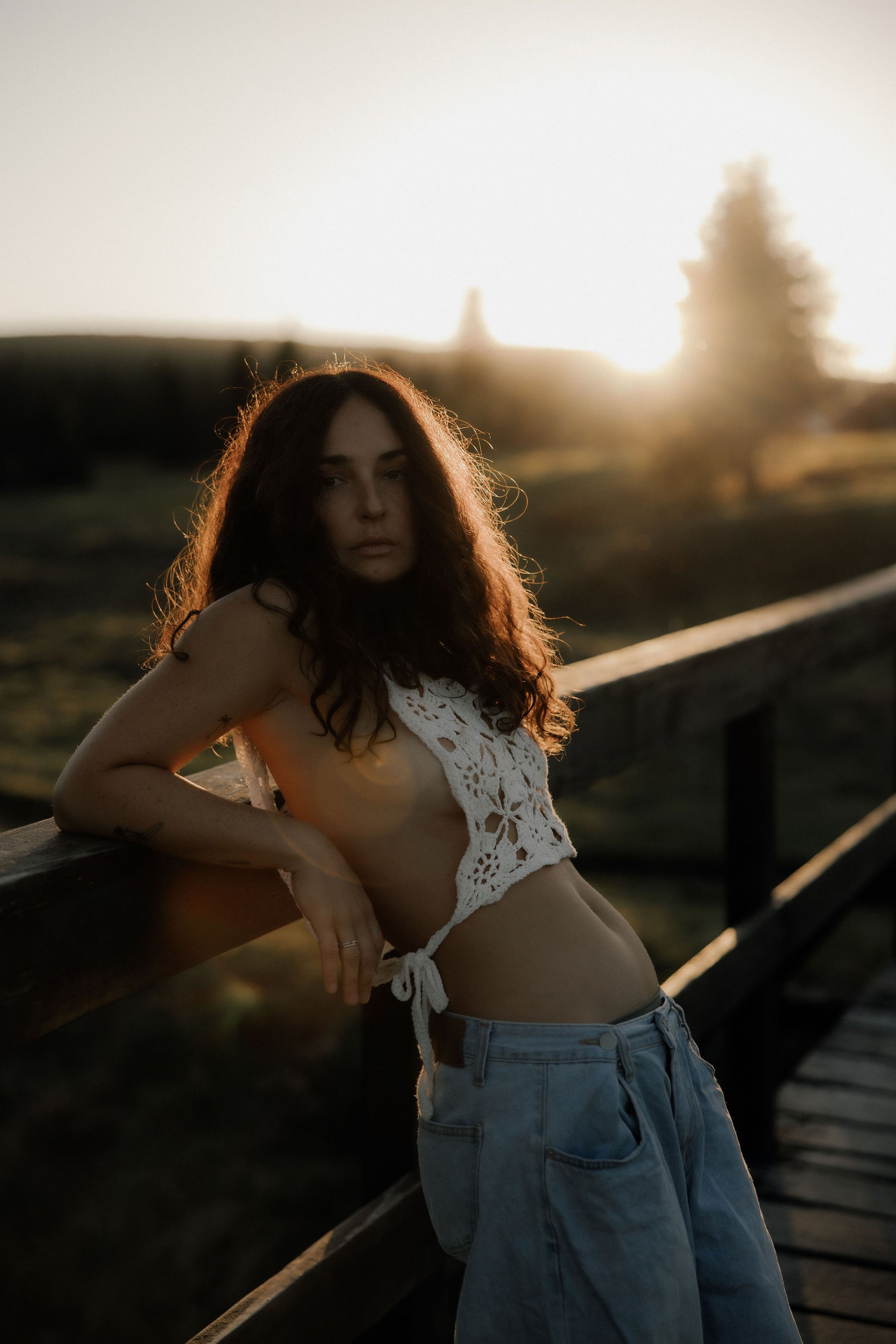 Szydełkowy top FRYGA