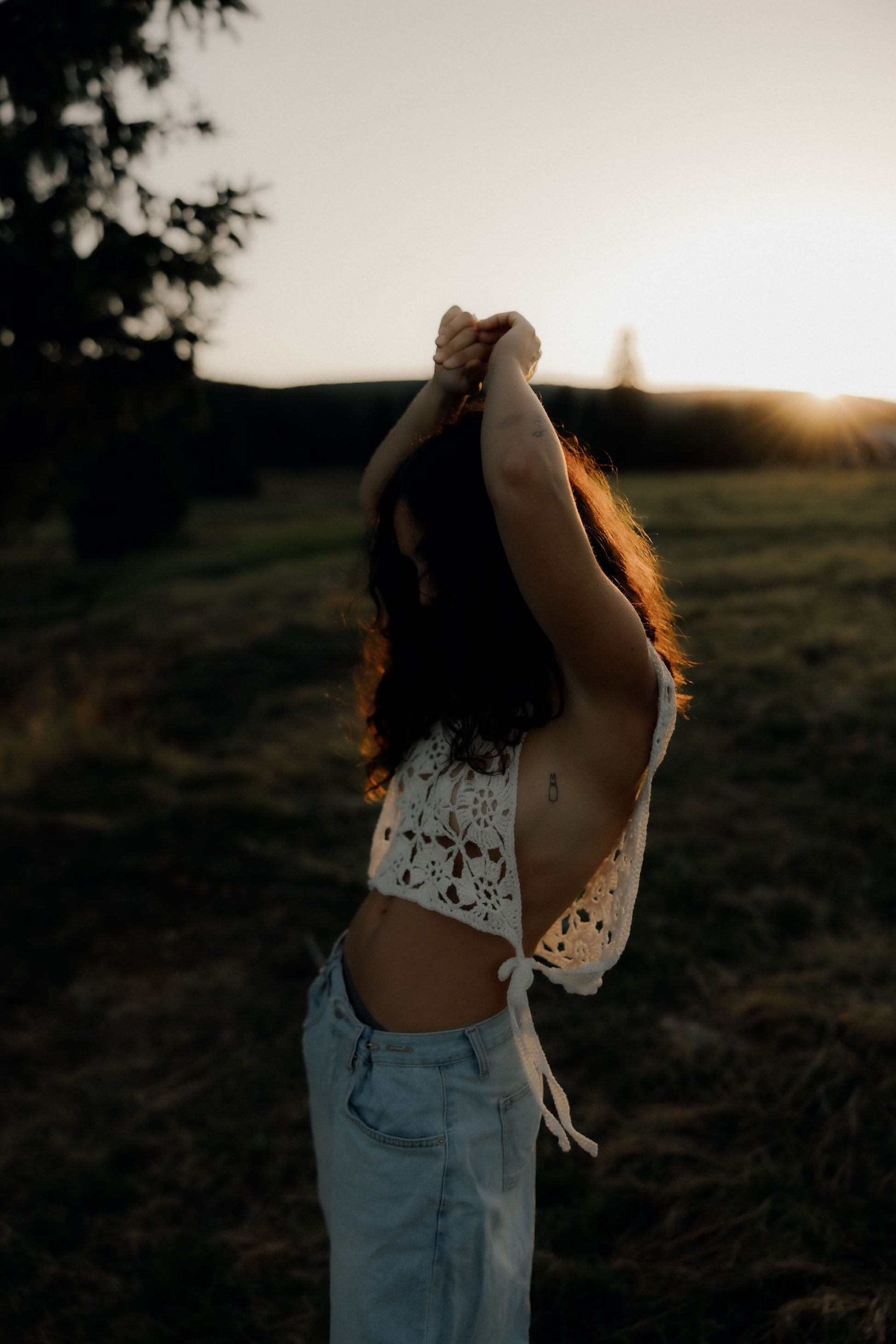 Szydełkowy top FRYGA