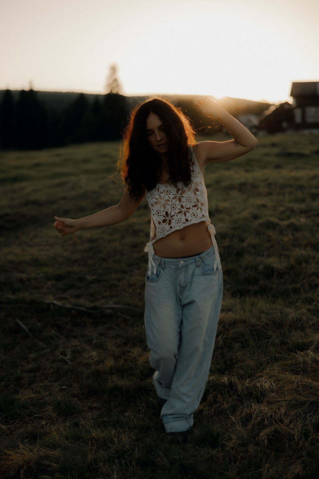 Szydełkowy top FRYGA