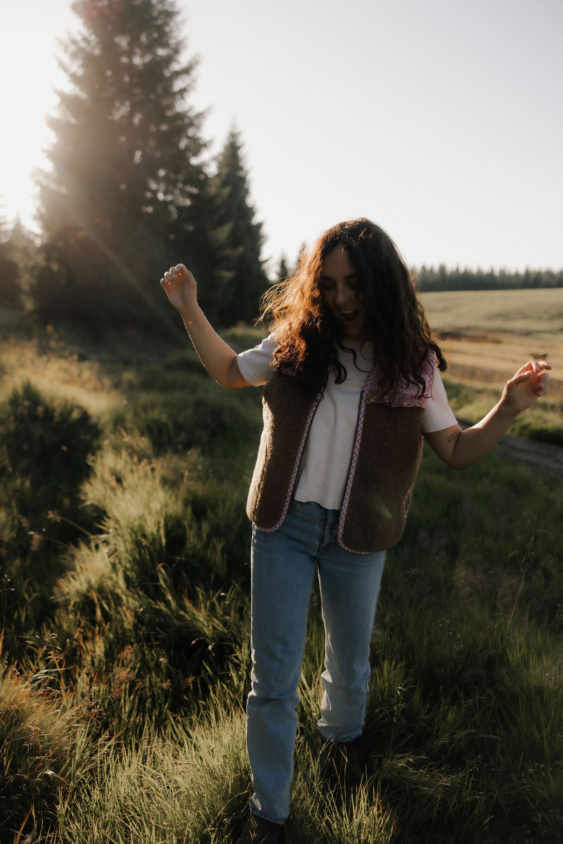 Kamizelka wełniana FLORENTYNA